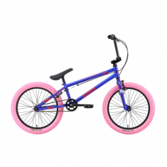 Велосипед Stark'25 Madness BMX 1 ярко-синий/красный/светлый розовый HQ-0010259
