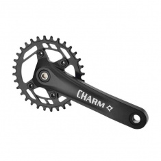 Шатуны (система) PROWHEEL CHARM-32T-TT,32T (Narrow Wide), 170мм, 11ск, с карет, черный, 1CW110001737