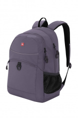 Рюкзак WENGER, серый/чёрный, полиэстер 600D/хонейкомб, 33x16,5x46 см, 26 л