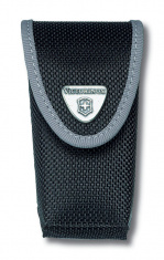 Чехол на ремень VICTORINOX для ножей 91 и 93 мм толщиной 2-4 уровня, на липучке, нейлоновый, чёрный