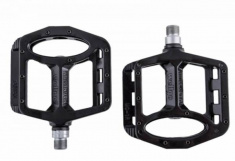 Педали вело MG-1 Wellgo магний 9/16" сменные шипы 18 шт BMX чёрный/36037