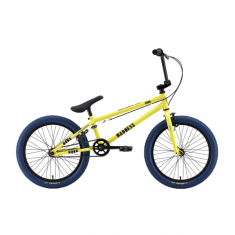 Велосипед Stark'25 Madness BMX 1 лимонный/черный/лазурный HQ-0014343