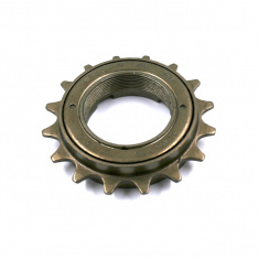 Трещотка BMX DNP LY-16T4,1\2*1\8 16T ,резьба B1,37*24,4-шлица,коричневая
