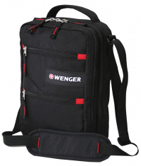 Сумка-планшет WENGER, черный, полиэстер M2, 22 x 9 x 29 см