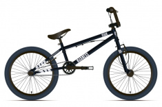 Велосипед Stark'24 Madness BMX 1 темно-синий матовый/серебристый/темно-синий HQ-0014365