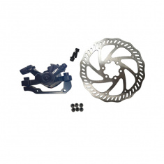 Комплект дискового тормоза RUSH (RADIUS) (машинка+диск 160 mm+болты) 140/160mm/3122613-21
