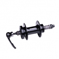 Втулка задняя Solon DH701R 36H disc M10*135mm эксцент.,черная под трещет.