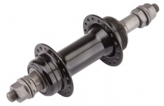 Втулка задняя SF-HB03R 32H 3/8", гайки, под трещ., сталь чёрн./130292